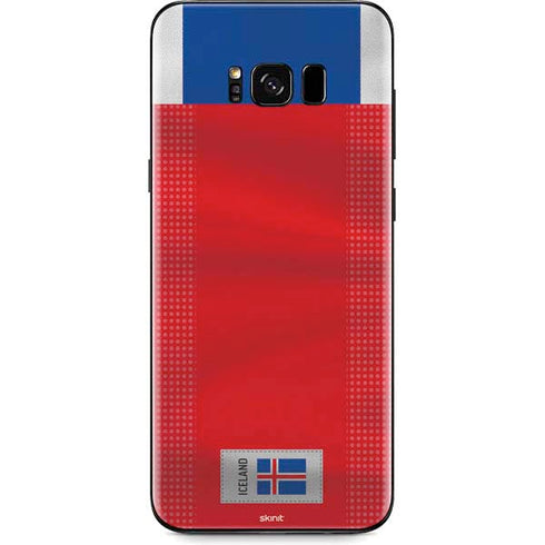 Iceland Soccer Flag Galaxy S8 Skin